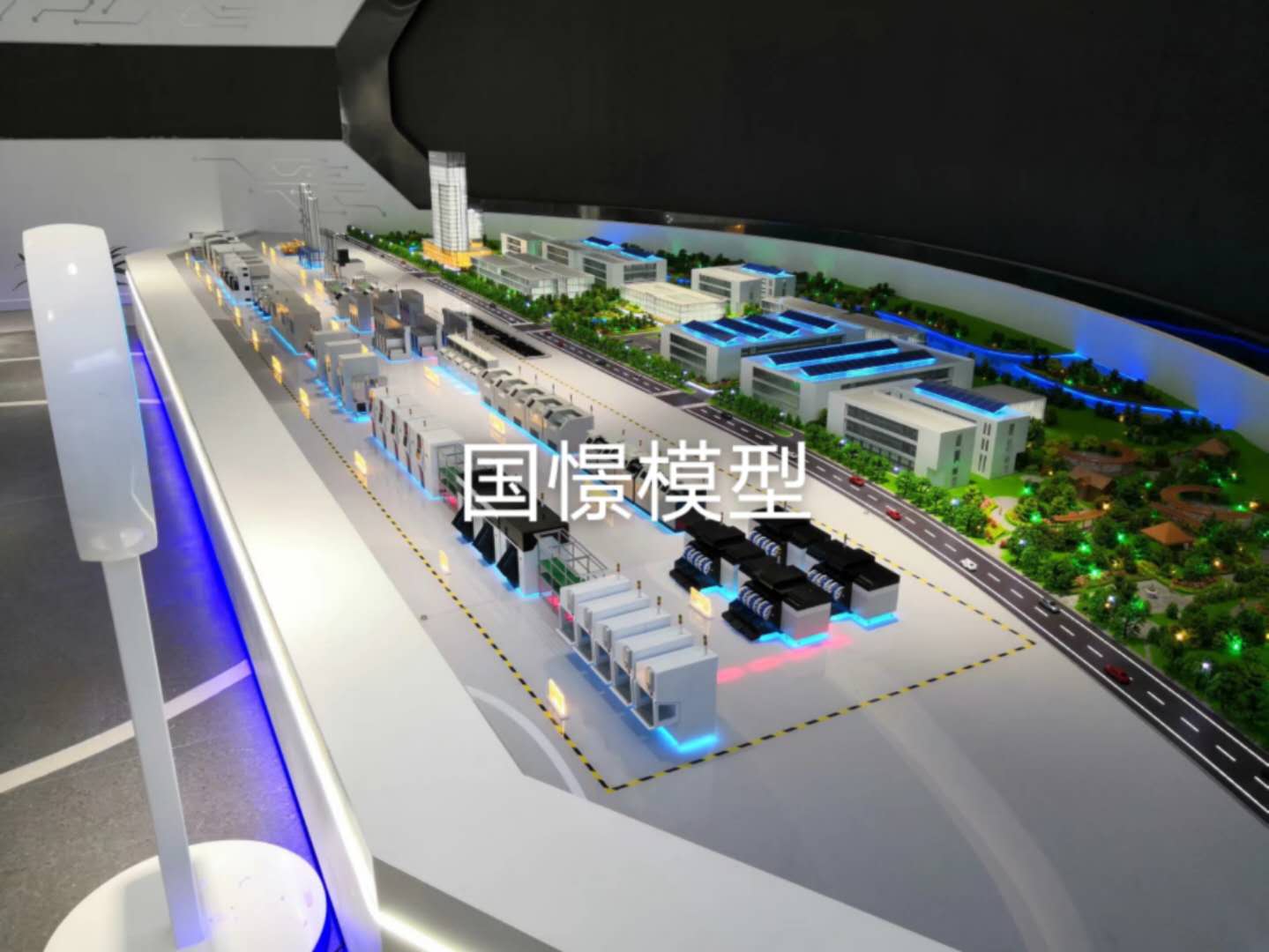 同仁市建筑模型