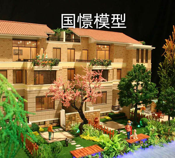 同仁市建筑模型