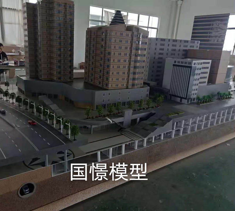 同仁市建筑模型