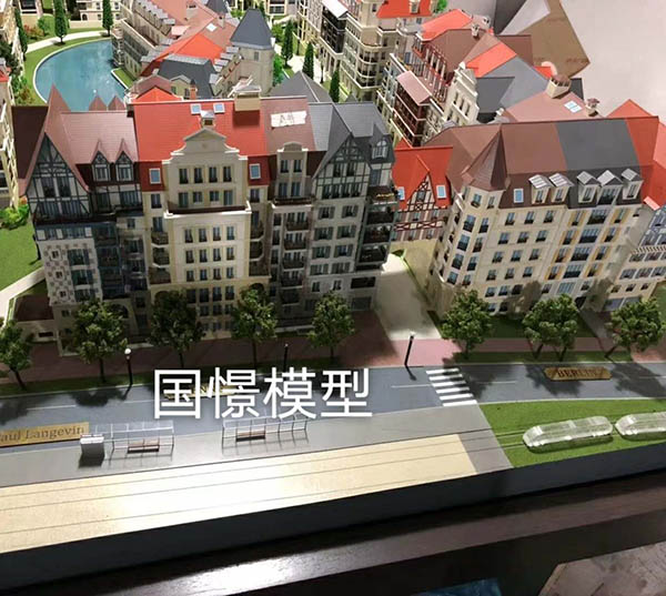 同仁市建筑模型