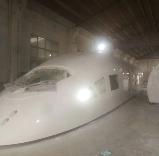 同仁市高铁模型