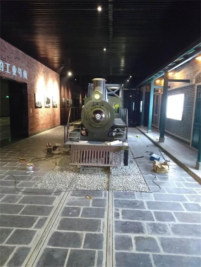同仁市蒸汽火车模型